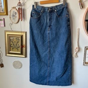 Vintage perfect denim (almost) maxi